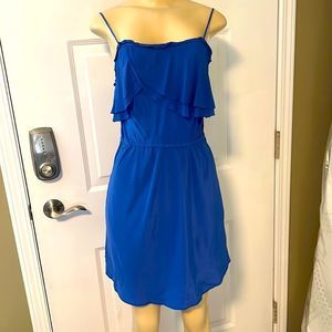 Wilfred Blue Silk Dress